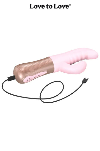 Vibro Rabbit Sassy Bunny rose - Love to Love - Oh My God'Z - sextoys - vibromasseur - rabbit - clitoris