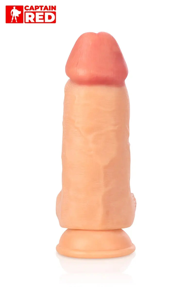 Oh My God'Z - Gode XXL Colossus 26 x 7,5 cm - Captain Red - godemiché - bdsm