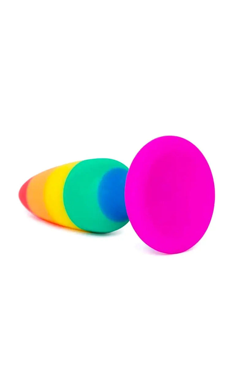 Plug arc en ciel Hiperloo - Wooomy - Oh My God'Z - sextoys - pluc - anal - coloré