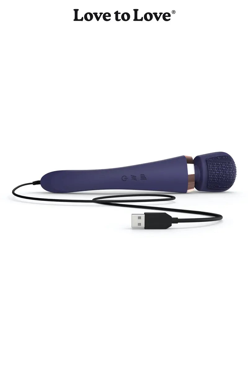 Vibro wand Brush Crush - Love To Love - Oh My God'Z - sextoys - wand - vibromasseur - clitoridien