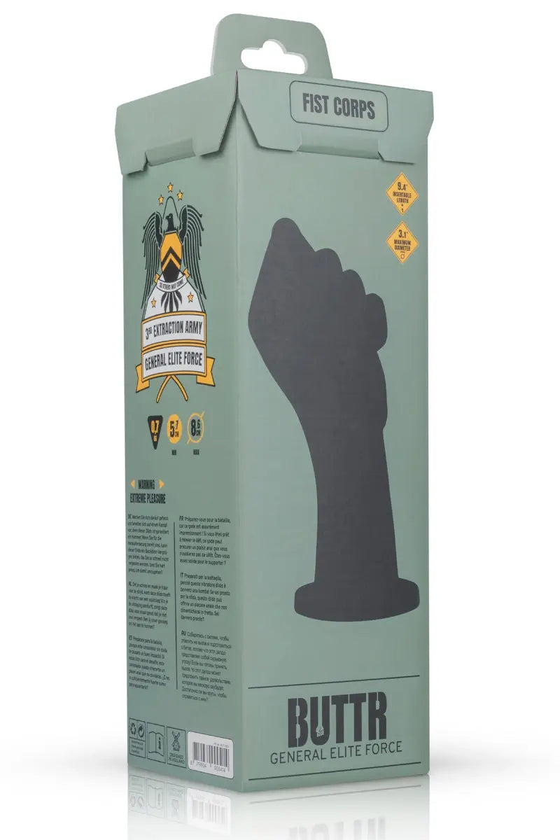 Oh My God'Z - Poing fermé 22x8,6cm Fist Corps - BUTTR - plug géant - bdsm 
