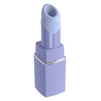 Stimulateur clitoridien Womanizer Beauty violet ouvert, tete en silicone bleu clair et corps ABS - Oh My God'Z