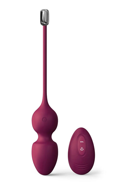 Oh My God'Z - Love balls télécommandées bordeaux - Dorcel - geisha - Kegel - sextoys 