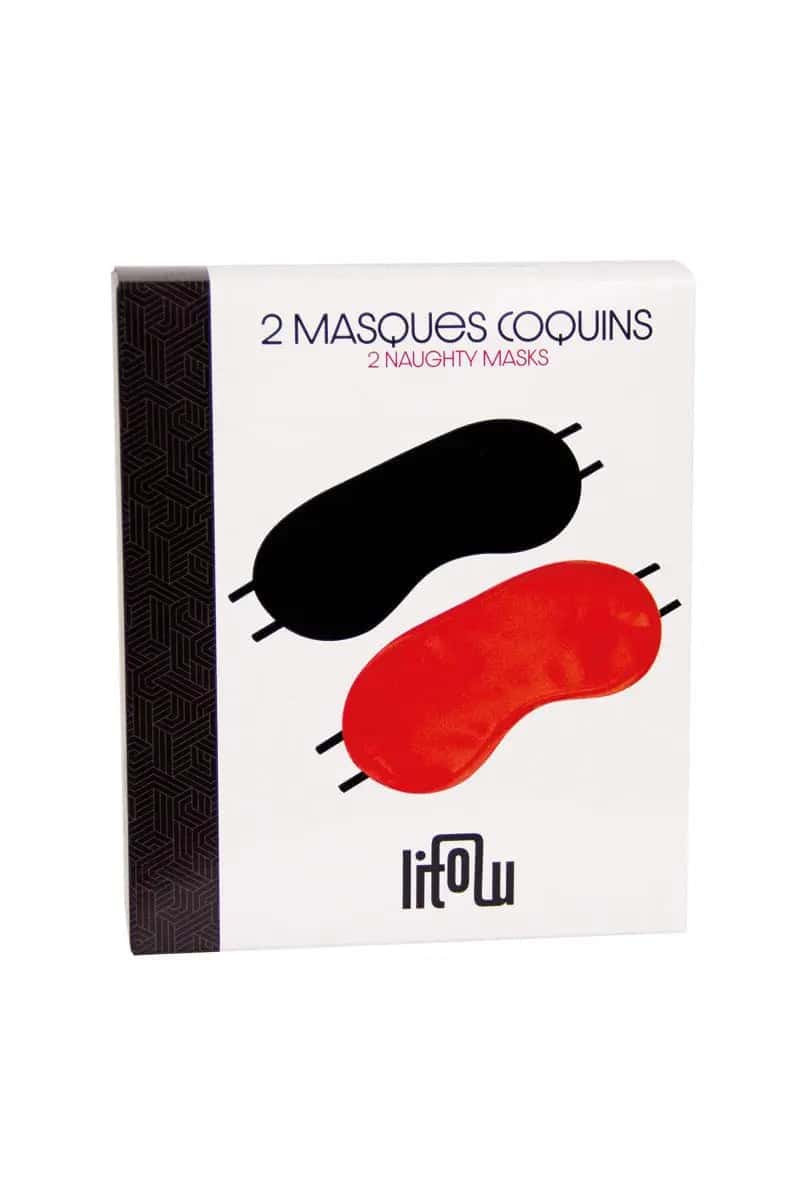 2 masques coquins - Litolu - Oh My God'Z -  sextoys - bdsm - jeux érotiques
