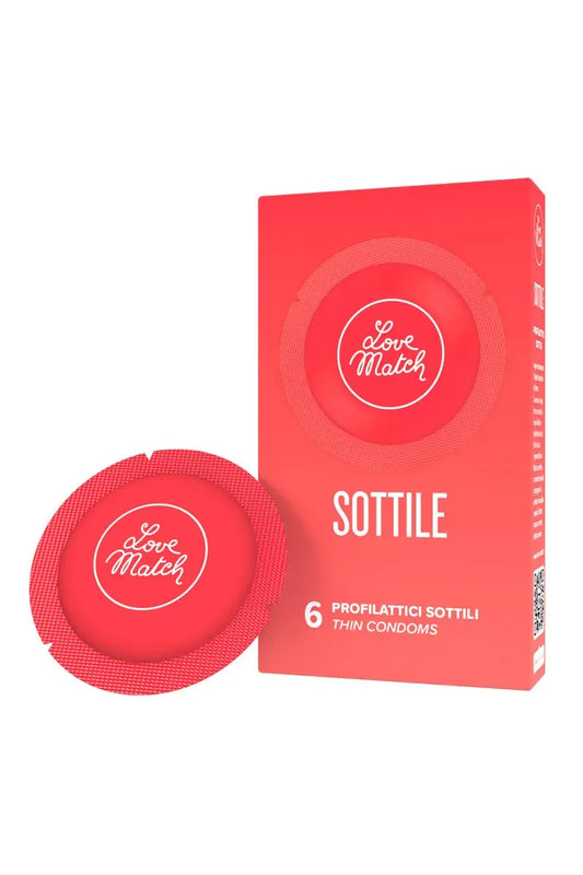 6 Préservatifs fins Love Match - Oh My God'Z - sextoys