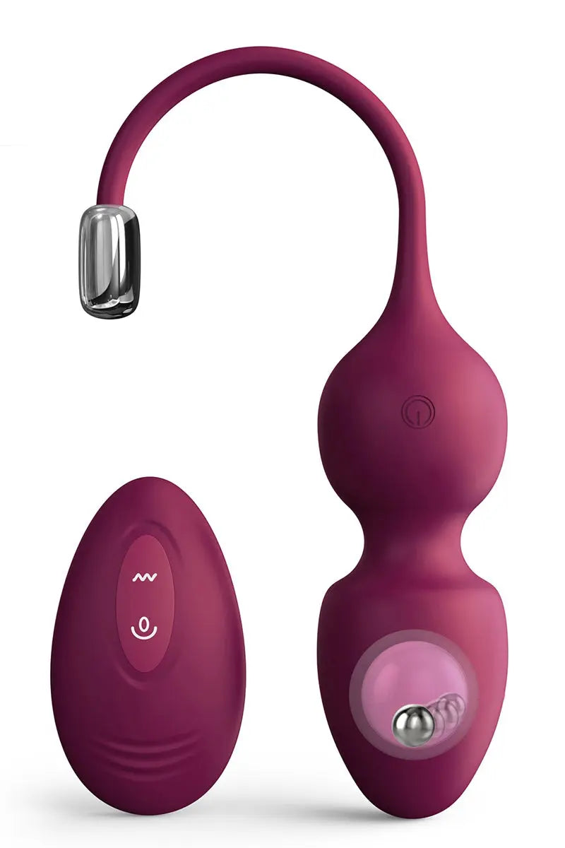 Oh My God'Z - Love balls télécommandées bordeaux - Dorcel - geisha - Kegel - sextoys
