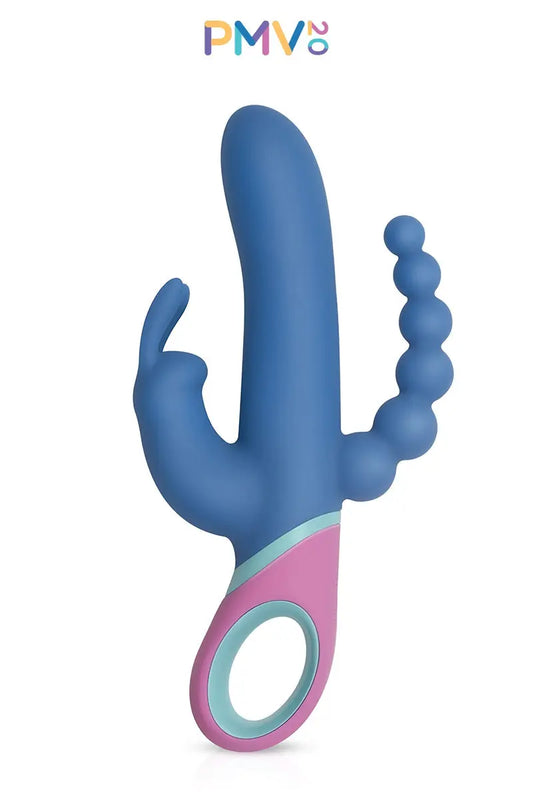 Oh My God'Z -Triple vibromasseur - Vice - sextoy féminin - Stimulation vaginale- stimulation anale - stimulation clitoridienne