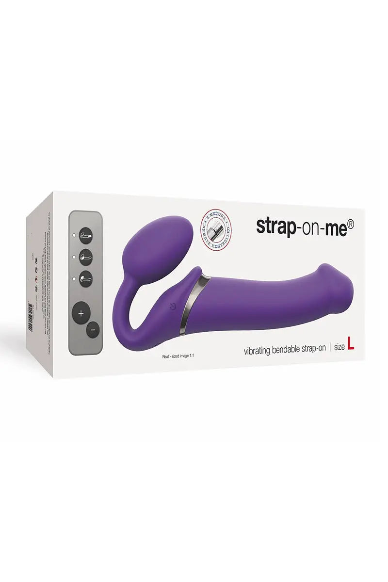 gode-ceinture Strap-on-me vibrant - Taille L - Oh My God'Z - sextoys - godemiché - godemichet - gode