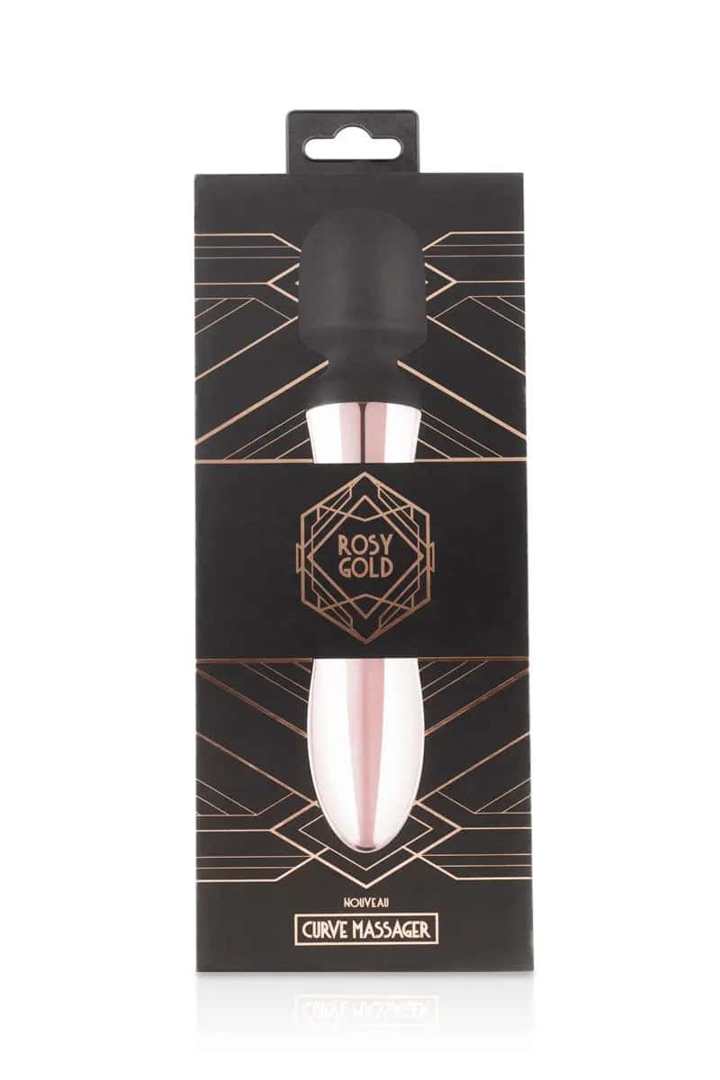 Oh My God'Z - sextoys - Vibro Curve Massager - Rosy Gold - vibromasseur - clitoris