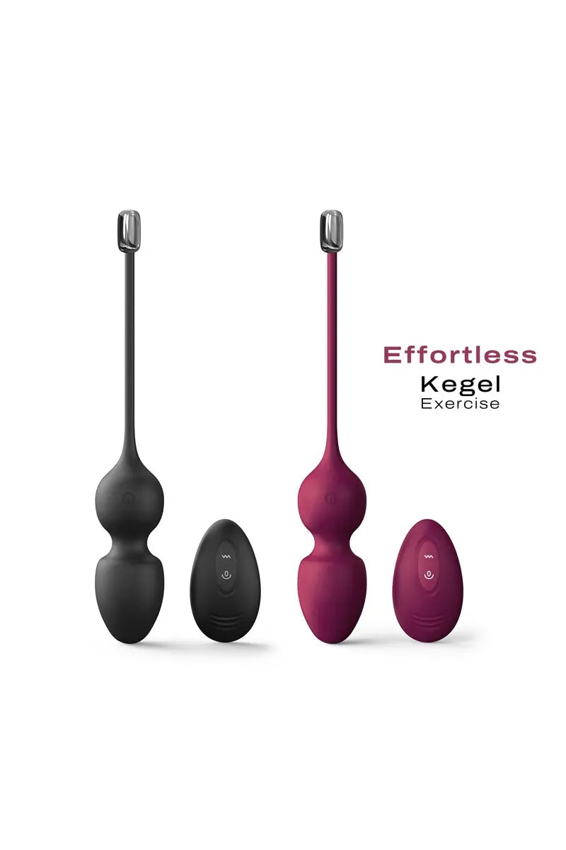 Oh My God'Z - Love balls télécommandées bordeaux - Dorcel - geisha - Kegel - sextoys