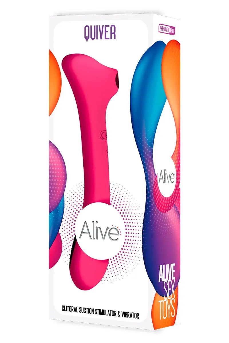 Oh My God'Z - Double stimulateur - Quiver - Stimulateur clitoris - stimulateur vaginal - sextoys