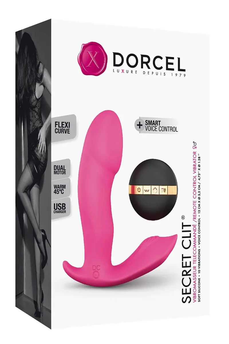 Vibromasseur télécommandé - Secret Clit - Oh My God'Z