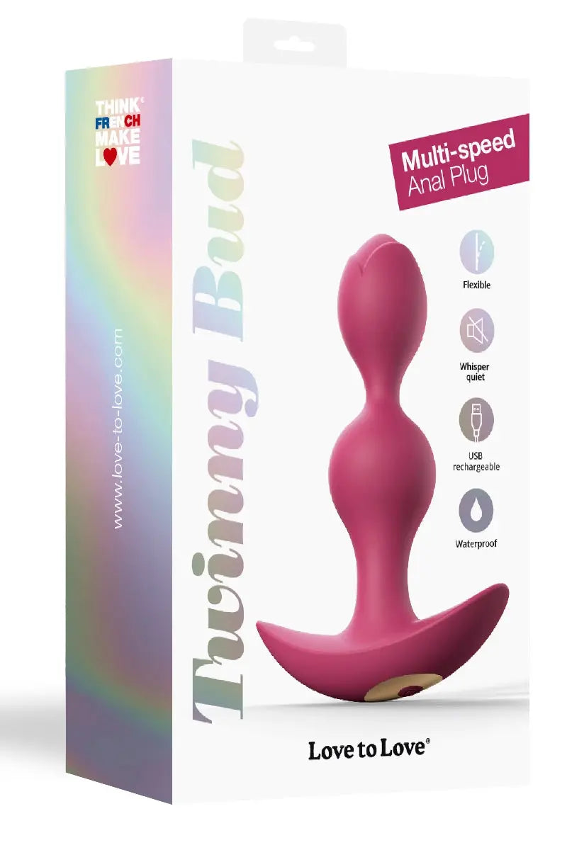 Oh My God'Z - sextoys - Plug anal vibrant - Twinny Bud - plug - anal 