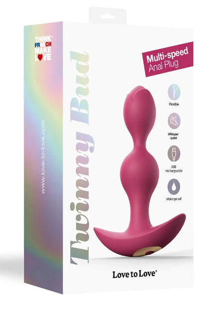 Oh My God'Z - sextoys - Plug anal vibrant - Twinny Bud - plug - anal 